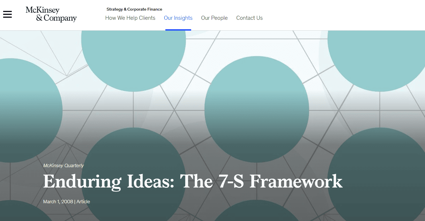 The 7-S Framework